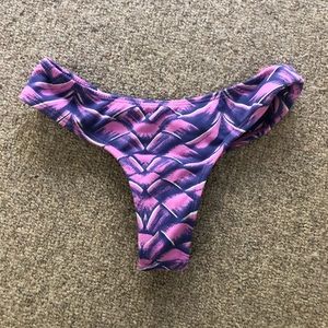 Purple Midori bikini bottoms